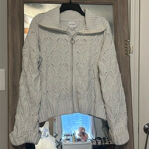 Comfortable Pink rose soft sweater